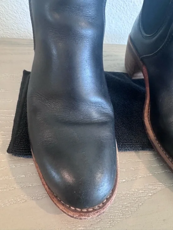 Red Wing Modern Harriet Boot in Black - Picture 4 of 11